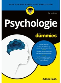 BBNC Uitgevers Psychologie Voor Dummies / 3e Editie - Voor Dummies - Adam Cash