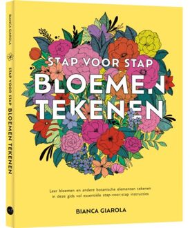 BBNC Uitgevers Stap Voor Stap Bloemen Tekenen - Bianca Giarola