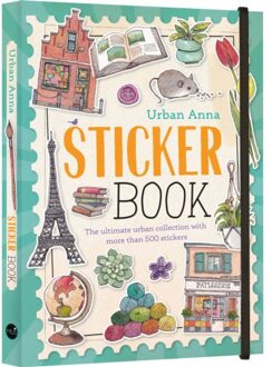 BBNC Uitgevers Urban Anna Sticker Book - Astrid Wielinga