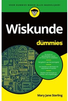 BBNC Uitgevers Wiskunde voor Dummies - Boek Mary Jane Sterling (9045354934)
