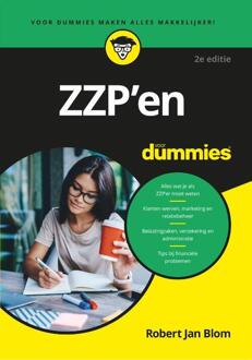 BBNC Uitgevers Zzp'En Voor Dummies - Voor Dummies - Robert Jan Blom
