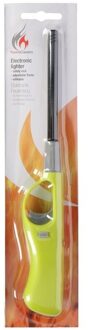 BBQ aansteker navulbaar lime groen 26 cm - Aansteker bbq
