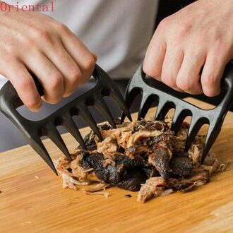 Bbq Accessoires Vlees Shredder Sterke Getrokken Varkensvlees Puller Bbq Vork Bear Claw Fruit Groente Slicer Snijders Koken Gereedschap