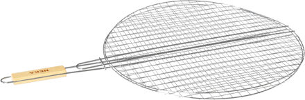 BBQ / barbecue grill klem - rond - 75 cm - Hamburgergrill roosters