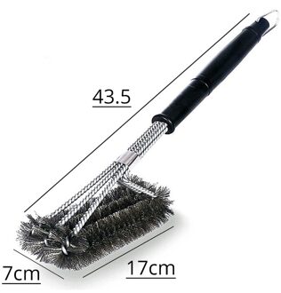 Bbq Cleaner Grill Borstel En Schraper Perfect Gereedschap Voor Alle Grill Types Waaronder Weber Ideaal Barbecue Accessoires