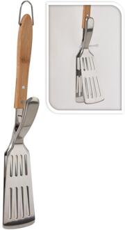 BBQ Collection Bbq spatel met klem zilver