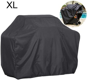 Bbq Cover Waterdichte Outdoor Anti Dust Grill Cover Tuin Yard Rain Protector Voor Bbq Accessoires Zwart Barbecue Grill 170x71x117cm