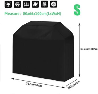 Bbq Cover Waterdichte Weber Zware Grill Cover Anti Dust Regen Uv Voor Elektrische Barbe Barbecue Accessoires Outdoor Tuin