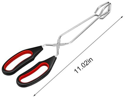 Bbq Gereedschap Rvs Tang Schaar Type Gegrilde Voedsel Clip Barbecue Accessoires Draagbare Tang Outdoor Keuken Gadget 28cm