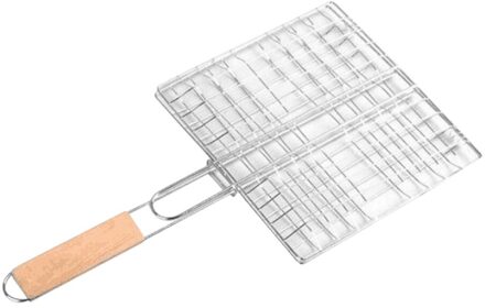 Bbq Gereedschap Vlees Vis Grill Mand Groenten Barbeque Voedsel Houder Barbecue Lade Draagbare Wilde Barbecue Netto Makkelijk Wasbaar