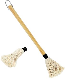 Bbq Grill Bedruipen Mop Professionele Barbecue Borstel 18Inch 46Cm K9FA