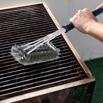 Bbq Grill Kit Borstel Roestvrij Staaldraad Koken Gereedschap Barbecue Gadgets Cleaner Gereedschap Borstel