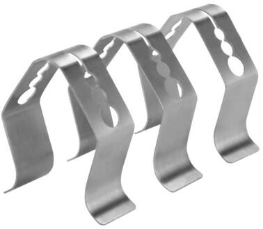 Bbq Grill Mesh Hittebestendige Herbruikbare Non-stick Grill Mat Ovens Grill Hoge Veiligheid Grid Vorm Voor Outdoor Picknicks bbq Gereedschap Securing clip