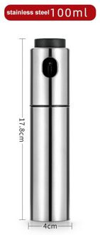 Bbq Kookgerei Gereedschap Keuken Rvs Olie Dispenser Olijfolie Spuitbusfles Pomp Olie Pot Lekvrije Grill bbq Spuit roestvrij staal
