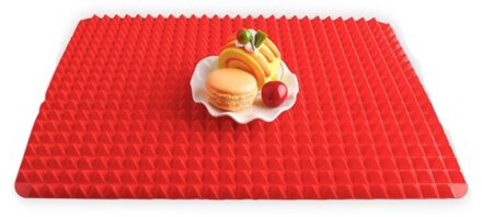 Bbq Pan, Anti-aanbak Siliconen Bakken Matten, Bakvormen Matten, Bakken Matten Pad, Magnetron Bakken Lade, keuken Bakken Tools Siliconen 1