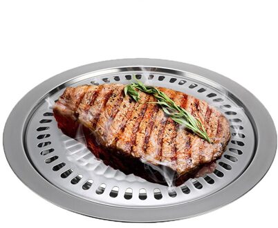 BBQ Smokeless Barbecue Grill Pan Household Non-Stick Gas Stove Plate Electric Stove Baking Tray BBQ Grill Barbecue Tools Outdoor