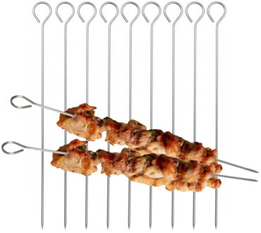 BBQ Spiezen - 9x - 27,5cm - kebab - marshmallow spies