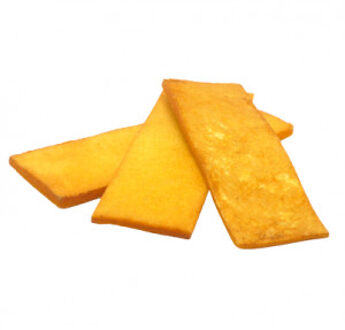 BBQ Strips rawhide kauwsnack (15 cm) 1 x 12 stuks