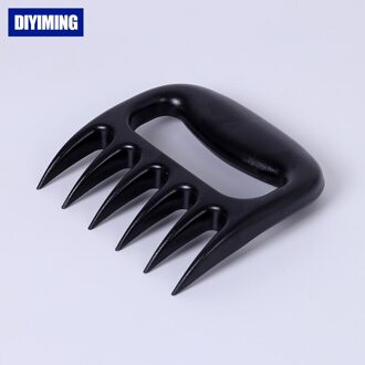 Bbq Vlees Shredder Klauwen Handvat Shred Cut Vlees Splitter Essentieel Voor Bbq Varkensvlees Ultra Scherpe Messen Separator Hittebestendige 1stk