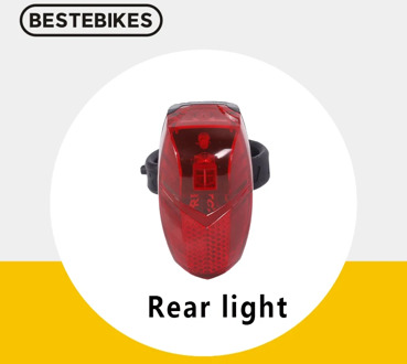 BBS01 BBS02 BBSHD Rear Flash Light For Bafang Mid Drive Motor Conversion Kit