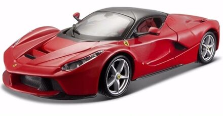 Bburago Ferrari Laferrari modelauto Rood