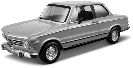 Bburago Modelauto BMW 2002tii 1972 1:32 Zilver