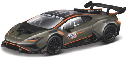 Bburago Modelauto - Lamborghini Hurac?n - groen/oranje - 10 x 4,5 cm