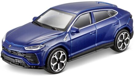 Bburago Modelauto Lamborghini Urus blauw 1:43