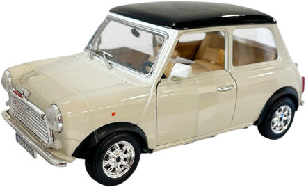 Bburago Modelauto - Mini Cooper - 1969 - 1:18 - speelgoed auto schaalmodel