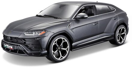 Bburago Modelauto/speelgoedauto Lamborghini Urus - grijs - schaal 1:18
