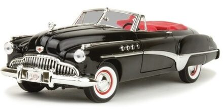 Bburago Schaalmodel Buick Roadmaster 1:18 zwart/rood