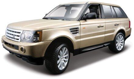 Bburago Speelgoed auto Range Rover goud metallic 1:18