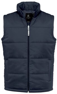 Bc Navy blauwe bodywarmer voor heren 2XL (56)