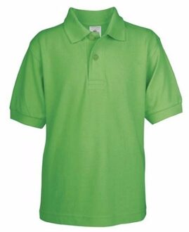 Bc Poloshirt groen voor kinderen Casual Modern L (134-146)