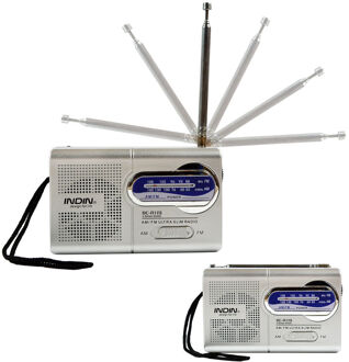 BC-R119 draagbare mini pocket digitale am fm radio