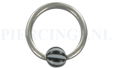 BCR 1.2 mm strandbal zwart