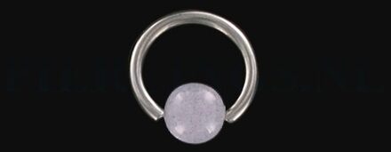 BCR 1.6 mm acryl bruis wit