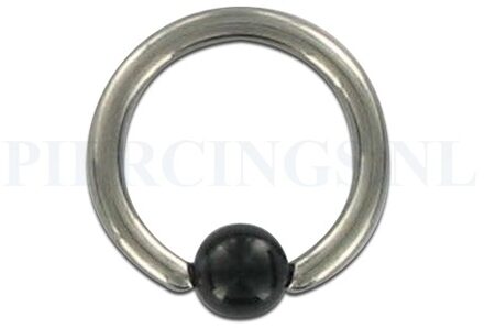 BCR 1.6 mm acryl zwart bruis