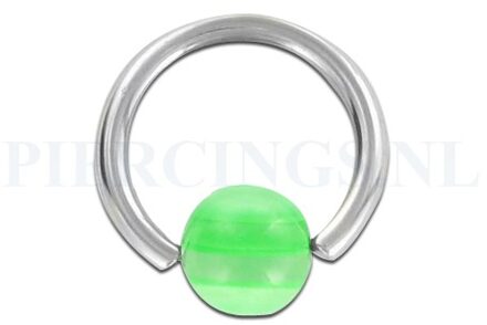 BCR 1.6 mm doorzichtig met groen streepje