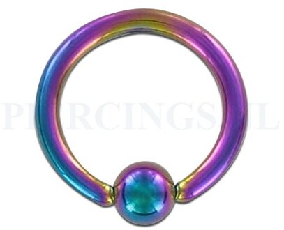BCR 1.6 mm geanodiseerd rainbow