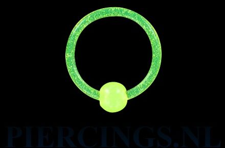 BCR 1.6 mm glow in the dark