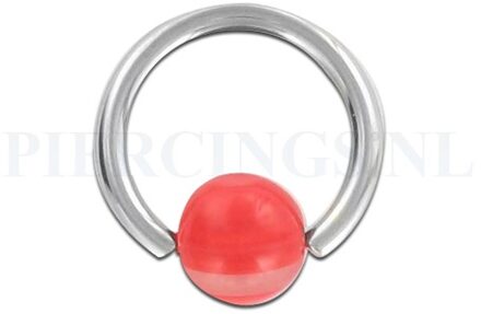 BCR 1.6 mm rood-doorzichtig