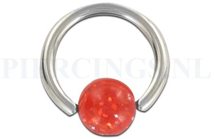 BCR 1.6 mm rood glitter
