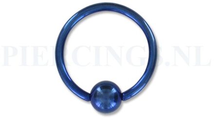 BCR 1.6 mm x16 mm titanium blauw