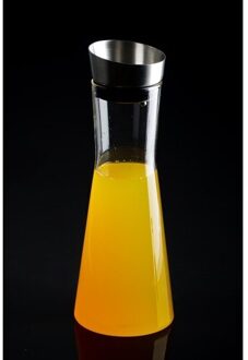 BCU STORE Metal Glass Jug With Lid-1000 ml