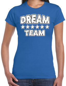 BD Cadeau Sport T-shirt dames - Dream Team - blauw - Team Building M