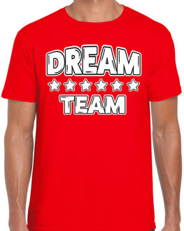 BD Cadeau Sport T-shirt heren - Dream Team - rood - Team Building M
