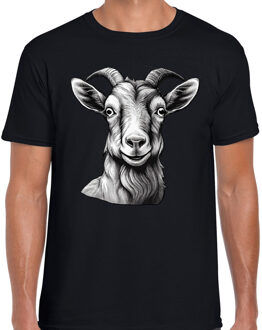 BD Cadeau T-shirt heren - boerderijdieren liefhebber - geit XL