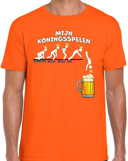 BD Koningsdag verkleed t-shirt - heren - aftellen naar Koningsspelen M