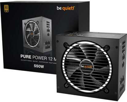 Be Quiet! Pure Power 12M 550W Voeding